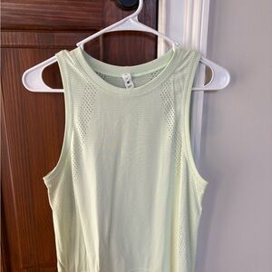 Lululemon Athletica Light Green Tank Top